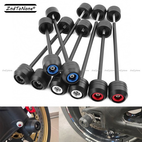 Front rear wheel axle - front,