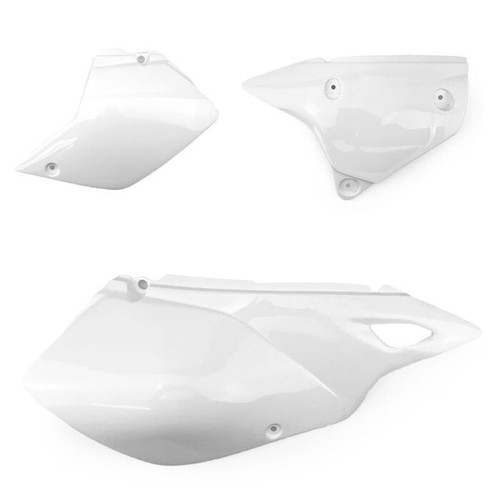 Suzuki drz white rear side - drz,
